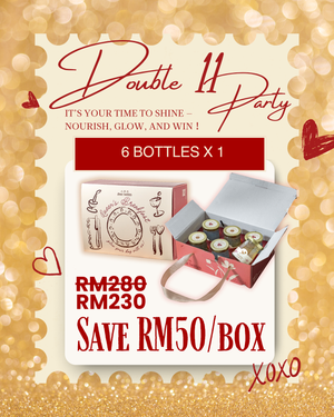 (6-bottle pack) Freshly Edible Bird Nest Drink