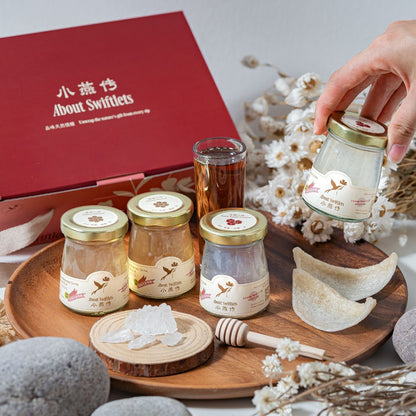 (6 bottles) Freshly Boiled Edible bird's nest