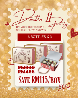 (6-bottle pack) Freshly Edible Bird Nest Drink