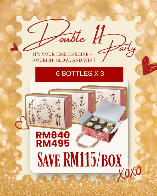 (6-bottle pack) Freshly Edible Bird Nest Drink